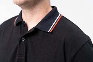 2-Tipped Classique Plain Polo Shirt