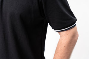 2-Tipped Classique Plain Polo Shirt