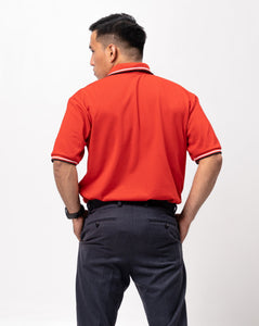 2-Tipped Classique Plain Polo Shirt