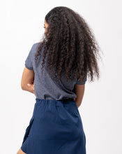 Load image into Gallery viewer, Acid Navy Blue Classique Plain Women&#39;s Polo Shirt
