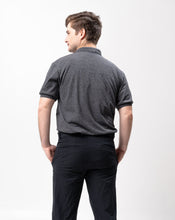 Load image into Gallery viewer, Acid Raven Black Classique Plain Polo Shirt
