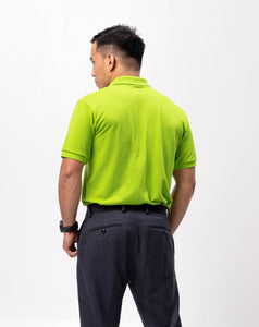 Avocado Green Classique Plain Polo Shirt