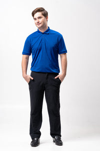 Trust Blue Blue Marine Jersey Polo Shirt