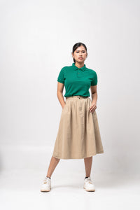 Jade Green Classique Plain Women's Polo Shirt