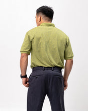 Load image into Gallery viewer, Sirotex Canary Yellow / Royal Blue Classique Plain Polo Shirt
