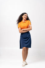 Load image into Gallery viewer, Gold Yellow Classique Plain Women&#39;s Polo Shirt

