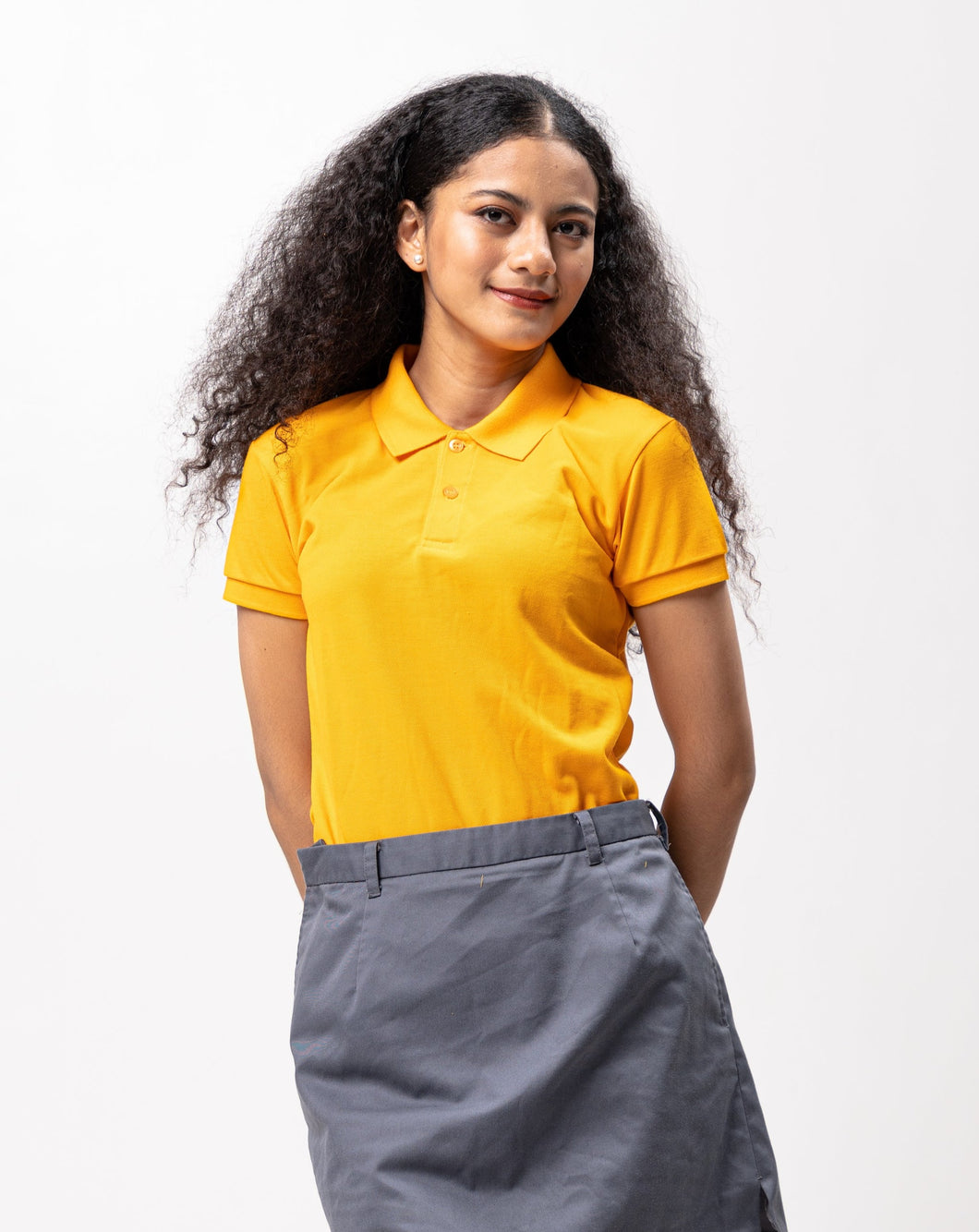 Canary Yellow Classique Plain Shirt