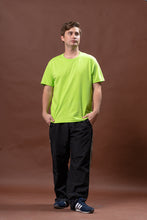 Load image into Gallery viewer, Neon Green Sun Plain T-Shirt
