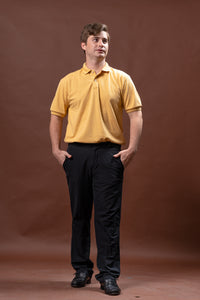 Oatmeal Classique Plain Polo Shirt