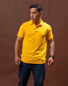 Canary Yellow Classique Plain Polo Shirt