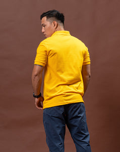 Canary Yellow Classique Plain Polo Shirt