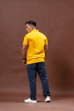 Load image into Gallery viewer, Canary Yellow Classique Plain Polo Shirt
