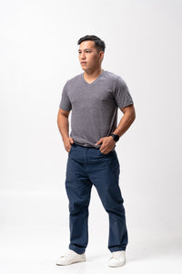 Raven Sirotex Cotton Blue Plain Unisex T-Shirt