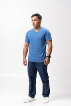 Load image into Gallery viewer, Royal Blue Sirotex Cotton Blue Plain Unisex T-Shirt
