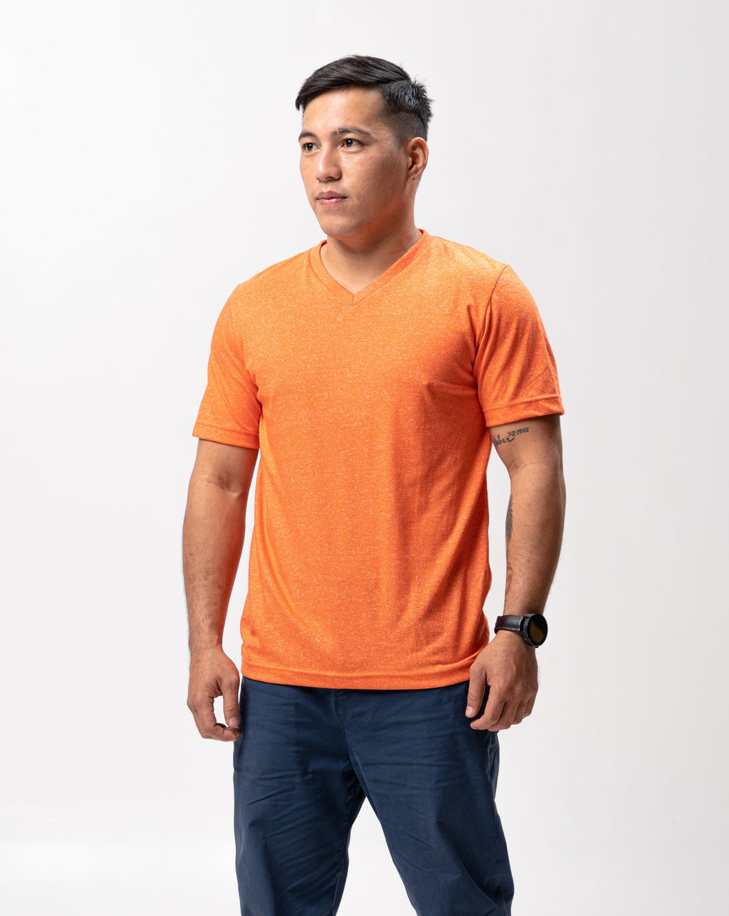 Nasturtium Sirotex Cotton Blue Plain Unisex T-Shirt