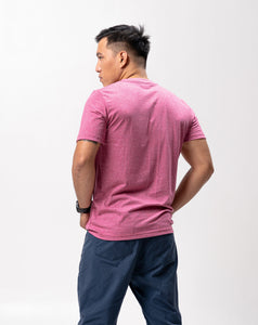 Malaga Sirotex Cotton Blue Plain Unisex T-Shirt