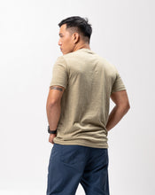 Load image into Gallery viewer, Lily Pad Slub Cotton Blue Plain Unisex T-Shirt
