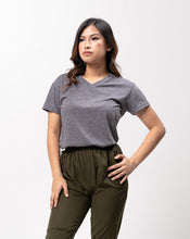 Load image into Gallery viewer, Raven Sirotex Cotton Blue Plain Women&#39;s T-Shirt
