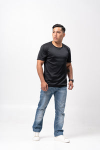 Black Blue Marine Jersey T-Shirt