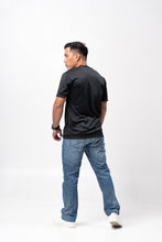 Load image into Gallery viewer, Black Blue Marine Jersey T-Shirt
