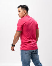 Load image into Gallery viewer, Fuchsia Pink Blue Marine Jersey T-Shirt
