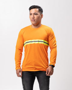 Blue Marine Reflectorized Long Sleeves Shirt