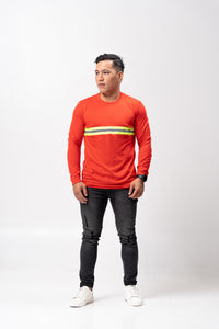 Blue Marine Reflectorized Long Sleeves Shirt