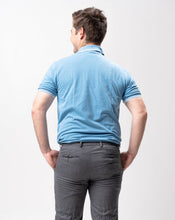 Load image into Gallery viewer, Acid Dela Robia with Stripes Classique Plain Polo Shirt
