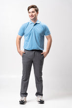Load image into Gallery viewer, Acid Dela Robia with Stripes Classique Plain Polo Shirt
