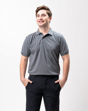 Load image into Gallery viewer, Acid Gray Classique Plain Polo Shirt
