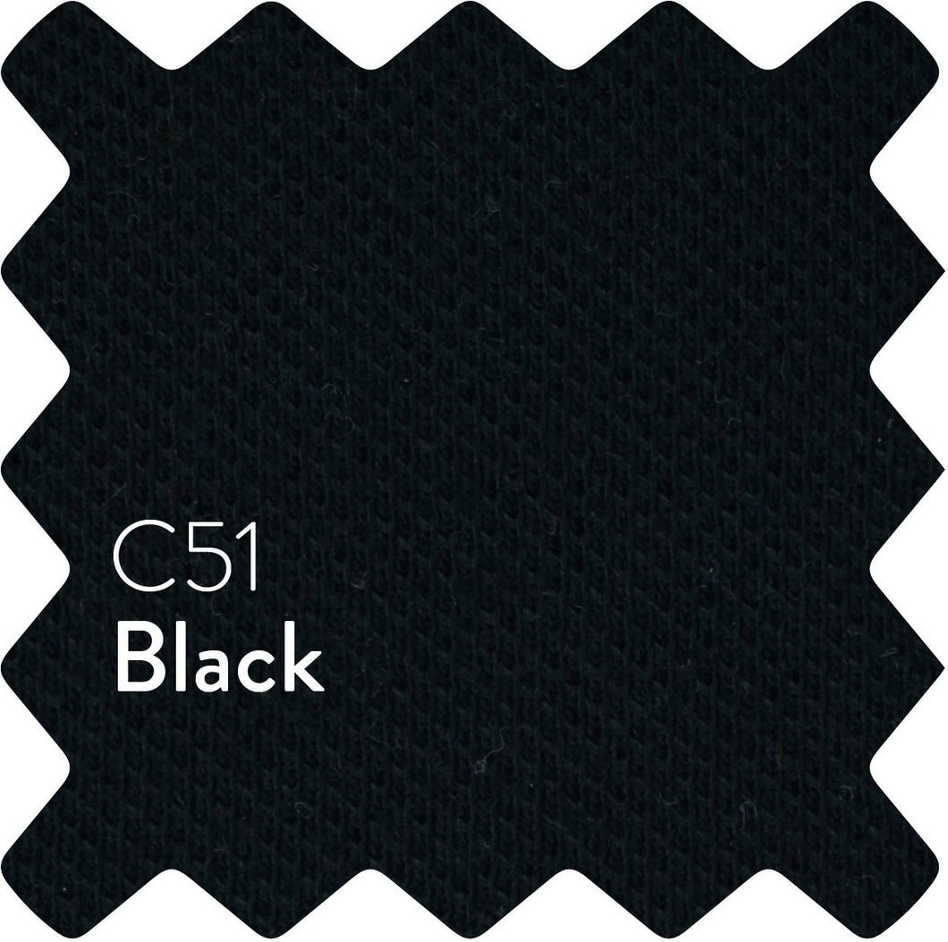 Black Classique Plain Women's Polo Shirt