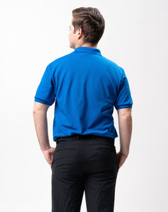 Dark Sky Blue Classique Plain Polo Shirt
