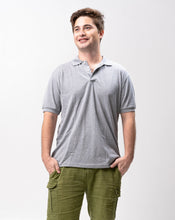 Load image into Gallery viewer, Mohair Gray Classique Plain Polo Shirt
