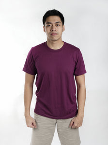 Magenta Sun Plain T-Shirt