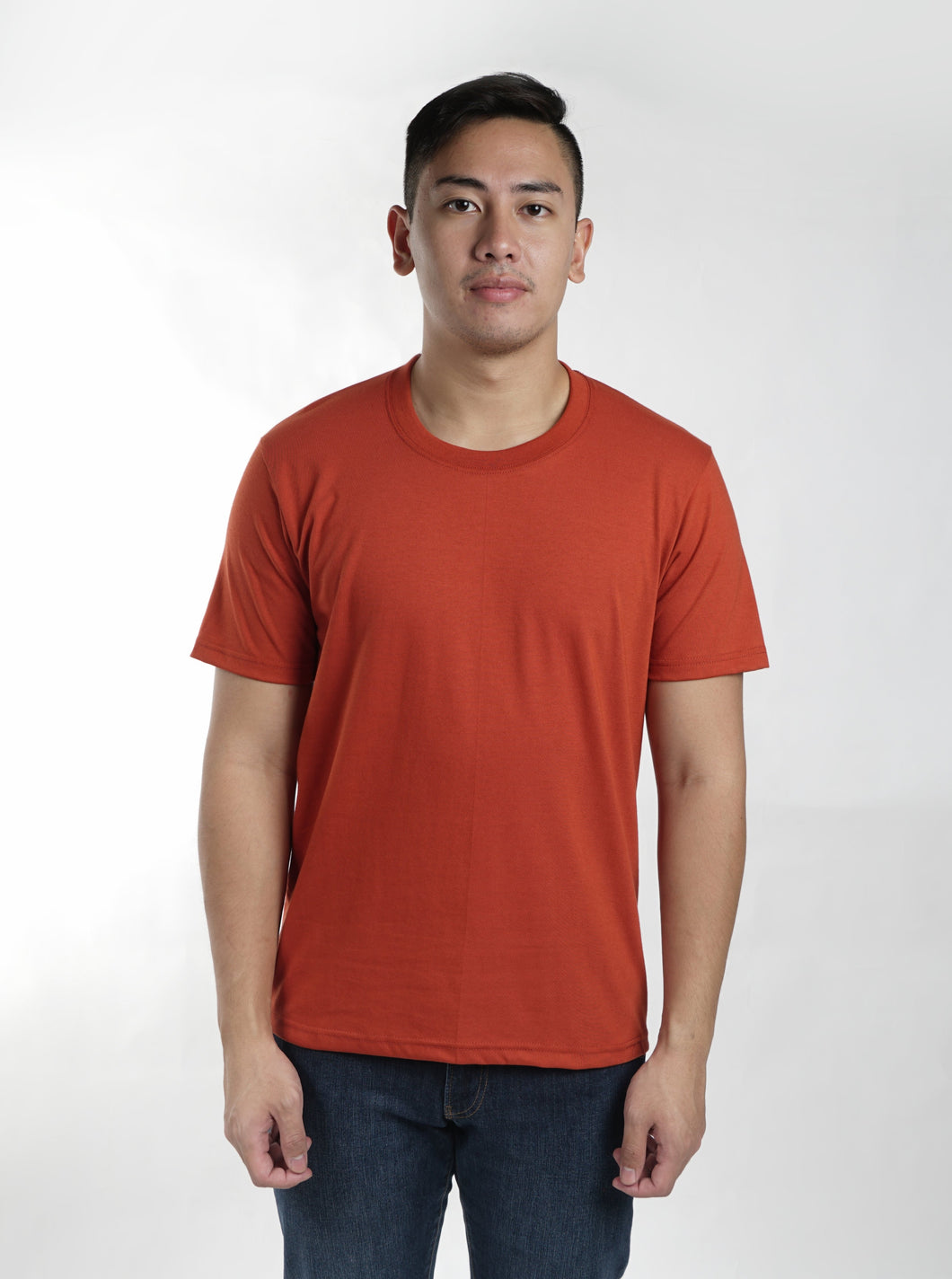 Rust Copper Sun Plain T-Shirt