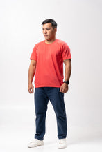 Load image into Gallery viewer, Coral Pink Sun Plain T-Shirt
