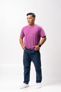 Dahlia Mauve Sun Plain T-Shirt