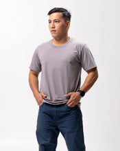 Load image into Gallery viewer, Frosted Gray Sun Plain T-Shirt

