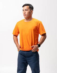 Gold Yellow Sun Plain T-Shirt