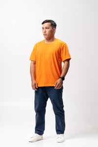 Gold Yellow Sun Plain T-Shirt