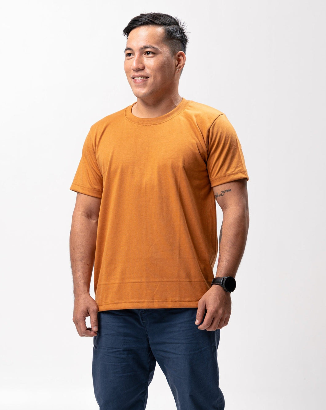 Indian Brown Sun Plain T-Shirt
