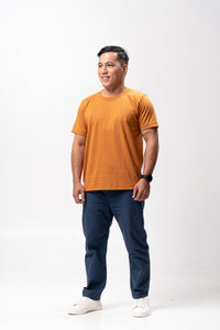 Indian Brown Sun Plain T-Shirt