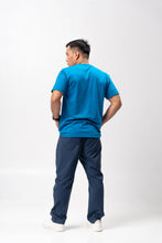 Load image into Gallery viewer, Light Aqua Blue Sun Plain T-Shirt
