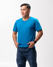 Load image into Gallery viewer, Light Aqua Blue Sun Plain T-Shirt
