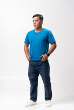 Load image into Gallery viewer, Light Aqua Blue Sun Plain T-Shirt
