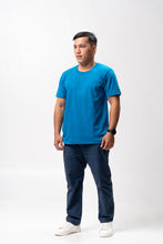Load image into Gallery viewer, Light Aqua Blue Sun Plain T-Shirt

