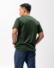 Load image into Gallery viewer, Moss Green Sun Plain T-Shirt
