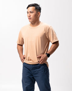 Skin Brown Sun Plain T-Shirt