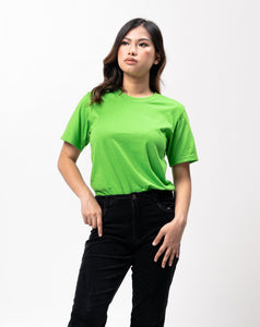 Apple Green Sun Plain Women's T-Shirt
