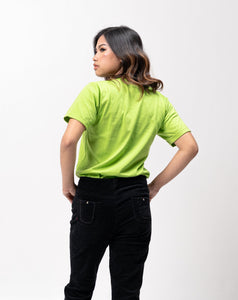 Butterfly Green Sun Plain Women's T-Shirt